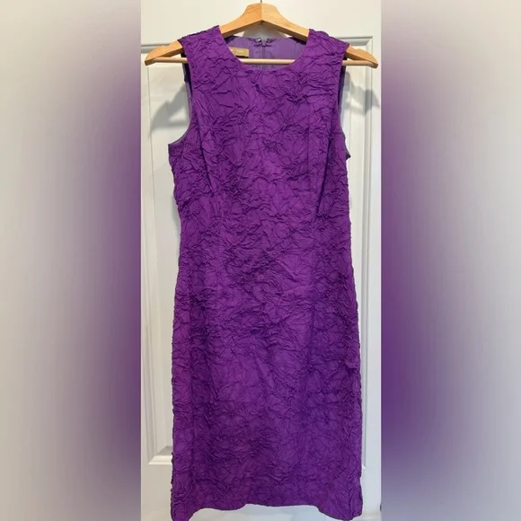 michael kors purple dress Michael Kors Collection